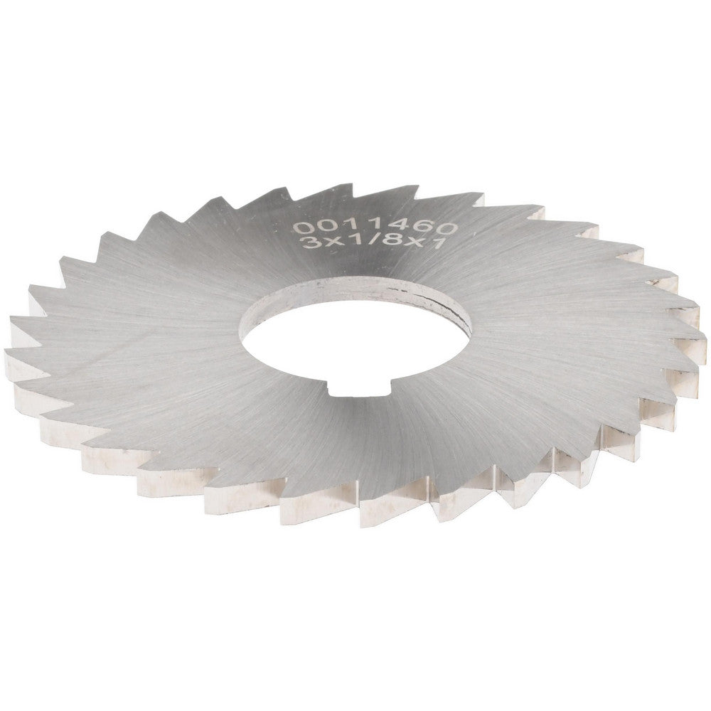 Martindale Electric Co. OMSLD125 Slitting & Slotting Saw 3" Dia, 1/8" Thick, 1" Arbor Hole, 30 Teeth, High Speed Steel