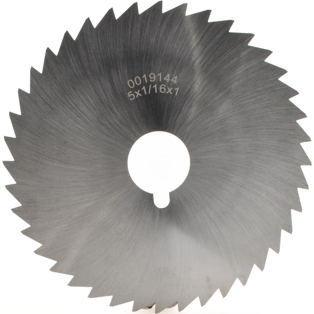 Martindale Electric Co. OMSLF062540 Slitting & Slotting Saw 5" Dia, 1/16" Thick, 1" Arbor Hole, 40 Teeth, High Speed Steel