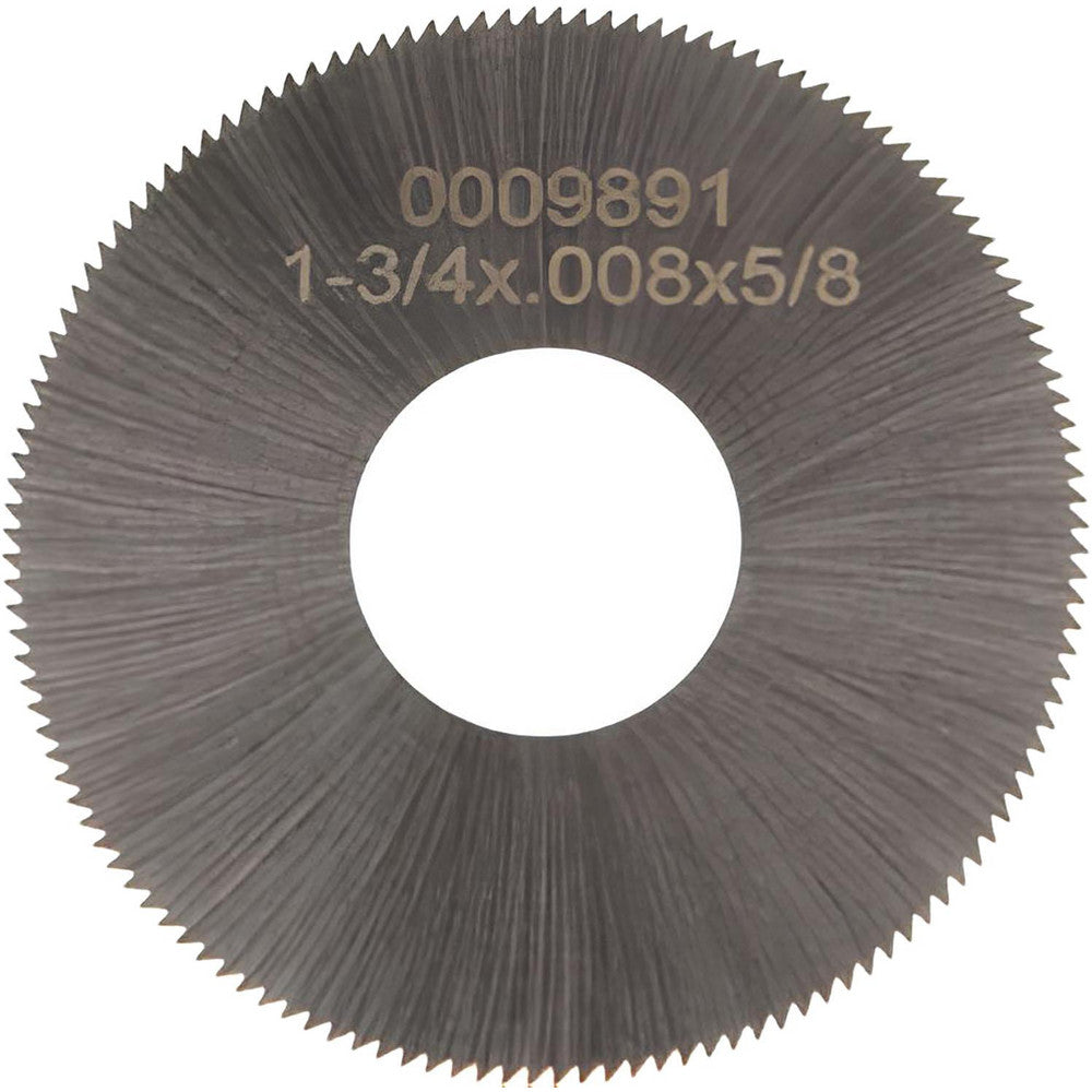 Martindale Electric Co. OSSA008132 Slitting & Slotting Saw 1-3/4" Dia, 0.008" Thick, 132 Teeth, High Speed Steel