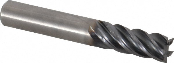 Kennametal 4048720 Square End Mill 3/8'' Dia, 7/8'' LOC, 3/8'' Shank Dia, 2-1/2'' OAL, 5 Flutes, Solid Carbide