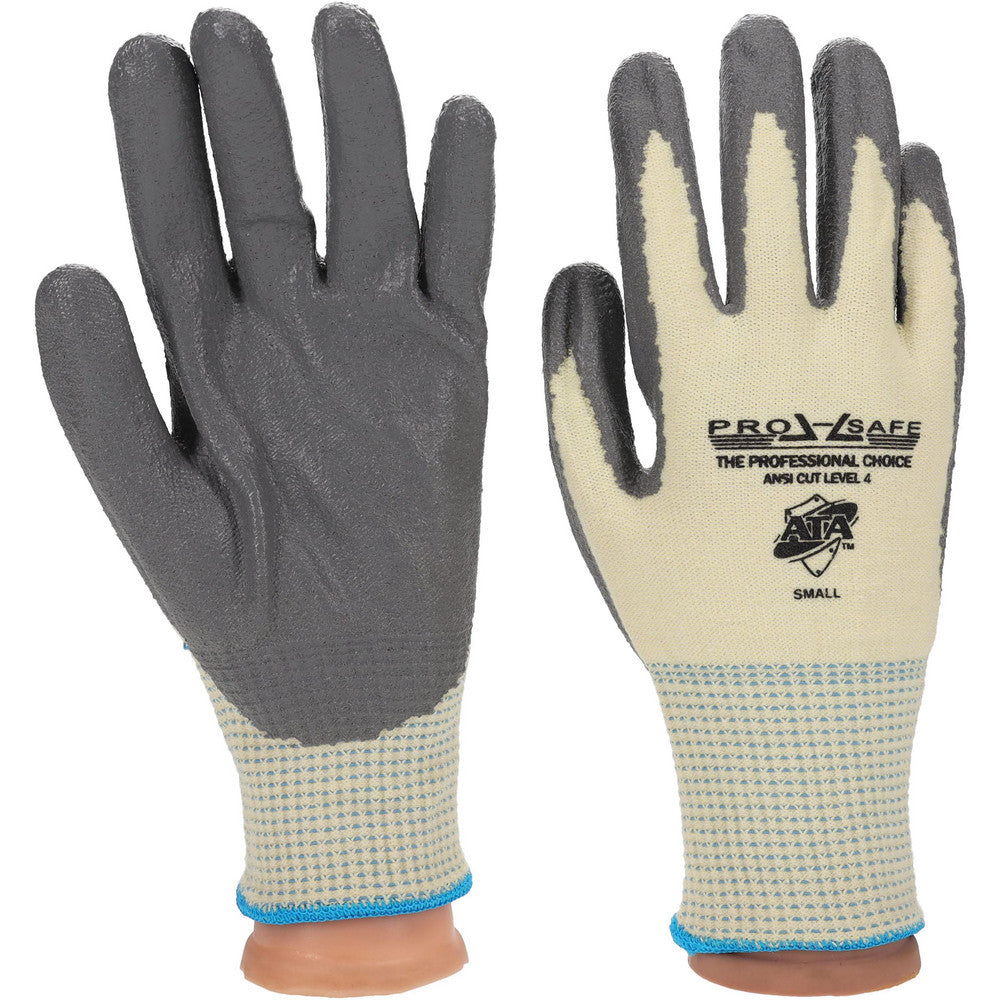 PRO-SAFE GLA-C1-S Cut-Resistant & Puncture-Resistant Gloves PRO-SAFE Size Small, ANSI Cut A4, ANSI Puncture 2, Polyurethane, Kevlar