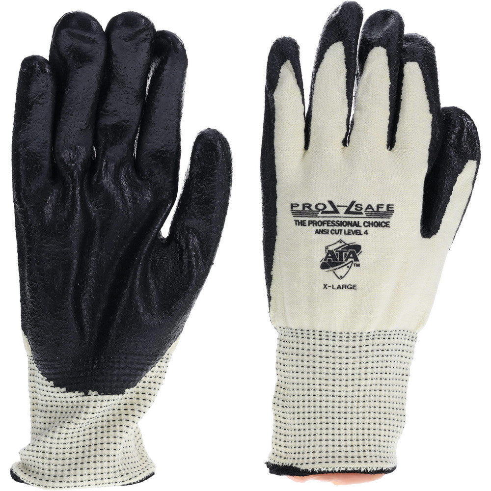 PRO-SAFE GLA-C2-XL Cut-Resistant & Puncture-Resistant Gloves PRO-SAFE Size X-Large, ANSI Cut A4, ANSI Puncture 2, Nitrile, Kevlar