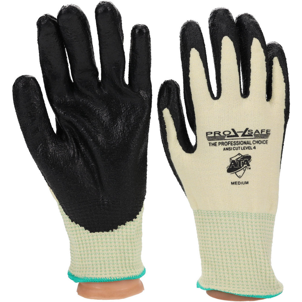 PRO-SAFE GLA-C2-M Cut-Resistant & Puncture-Resistant Gloves PRO-SAFE Size Medium, ANSI Cut A4, ANSI Puncture 2, Nitrile, Kevlar