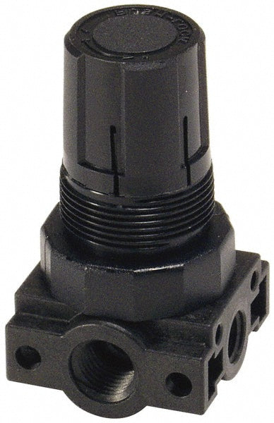 Parker R46-03BK Compressed Air Regulator 3/8" NPT, 150 Max psi, Miniature