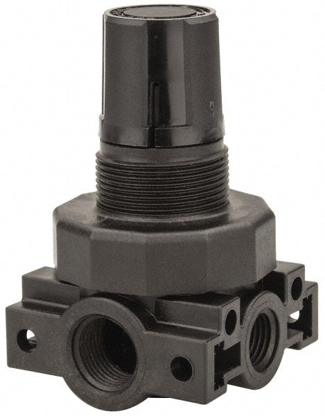 Parker R45-03C Compressed Air Regulator 3/8" NPT, 150 Max psi, Miniature