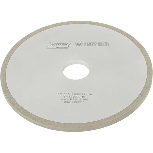 Norton 69014192210 Surface Grinding Wheel 7" Dia, 1/4" Thick, 1-1/4" Hole, 100 Grit