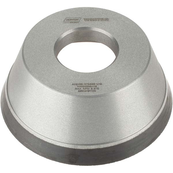 Norton 69014191725 Tool & Cutting Grinding Wheel 3-3/4" Dia, 3/8" Width, 1-1/4" Hole, 150 Grit, Type 11V9