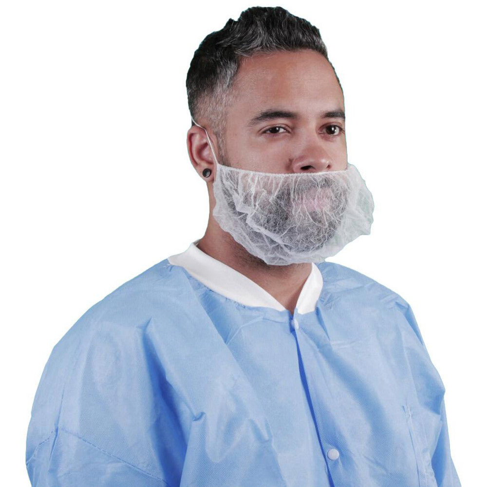 PRO-SAFE KM-112NWI-WHITE-XL Disposable Beard & Head Covers Product Type Beard Cover Type Beard Cover Size X-Large Material Polypropylene ISO Class 6 Hood Type None