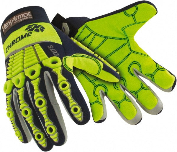 HexArmor 4027-L (9) Cut, Puncture & Abrasive-Resistant Gloves Size L, ANSI Cut A8, ANSI Puncture 1, Cotton & SuperFabric