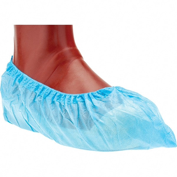 PRO-SAFE KM-SC-SS-MED-BLUE Shoe Cover Blue, Medium, Chemical and Water resistant, Pack