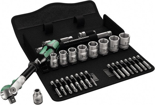 Wera 05004049001 Socket & Bit Set 29 Pc