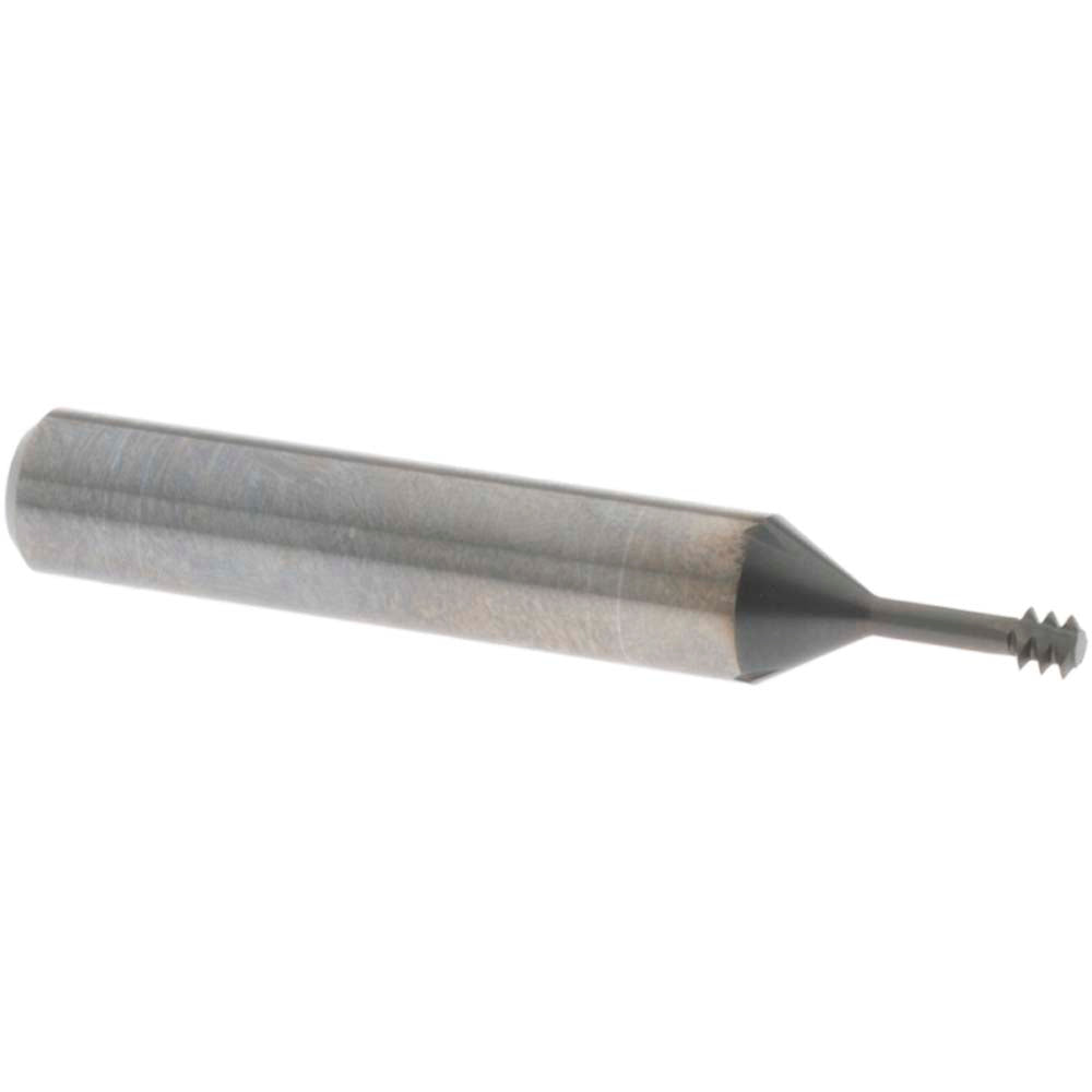 OSG 4120000913 Helical Flute Thread Mill #6-32, Internal, 3 Flute, 1/4" Shank Dia, Solid Carbide