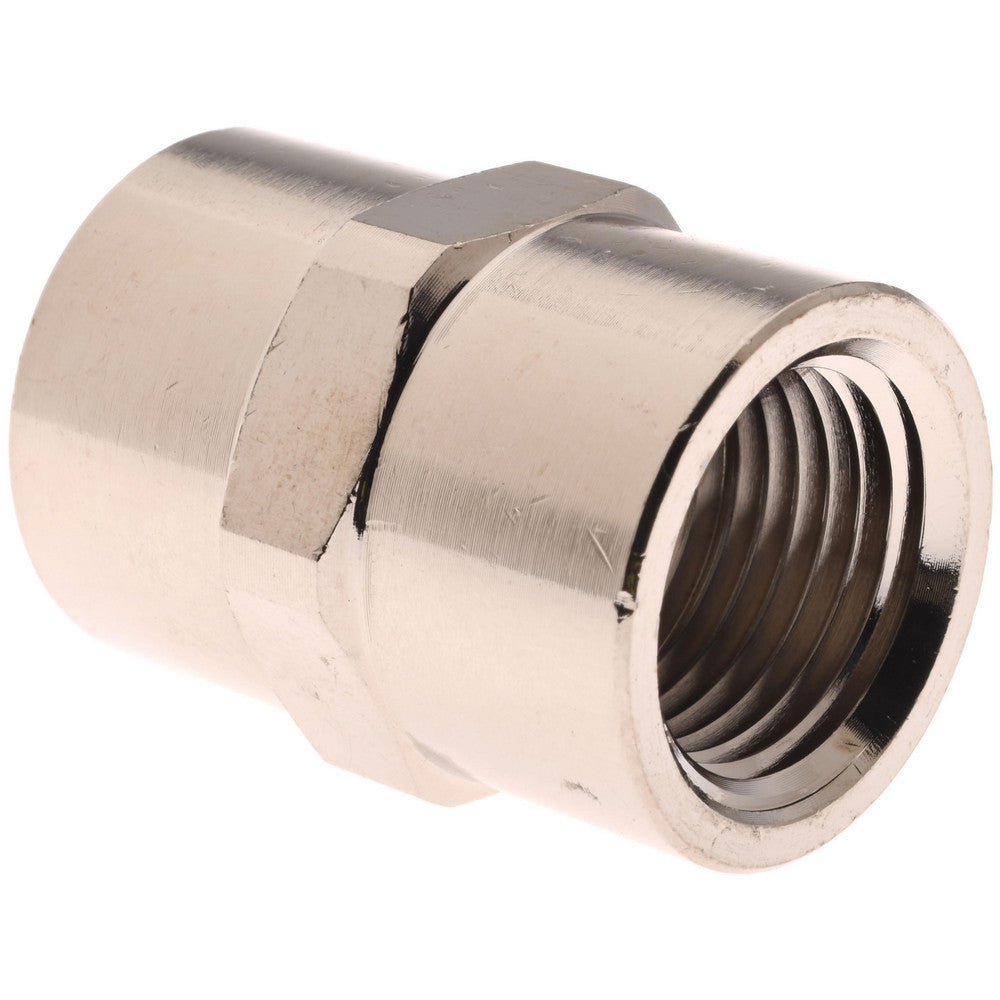 Value Collection PC103NB-8 Brass Pipe Coupling 1/2" Fitting, FNPT