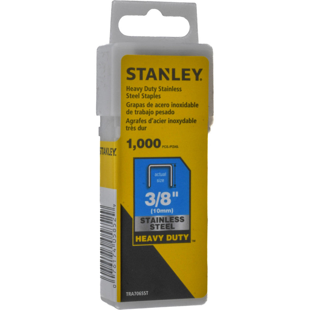 Stanley TRA706SST Stainless Steel Narrow Crown Staple 3/8" Leg Length