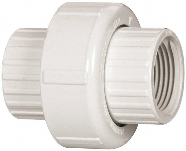 Value Collection 498-010 1" PVC Plastic Pipe Union with EPDM O-Ring