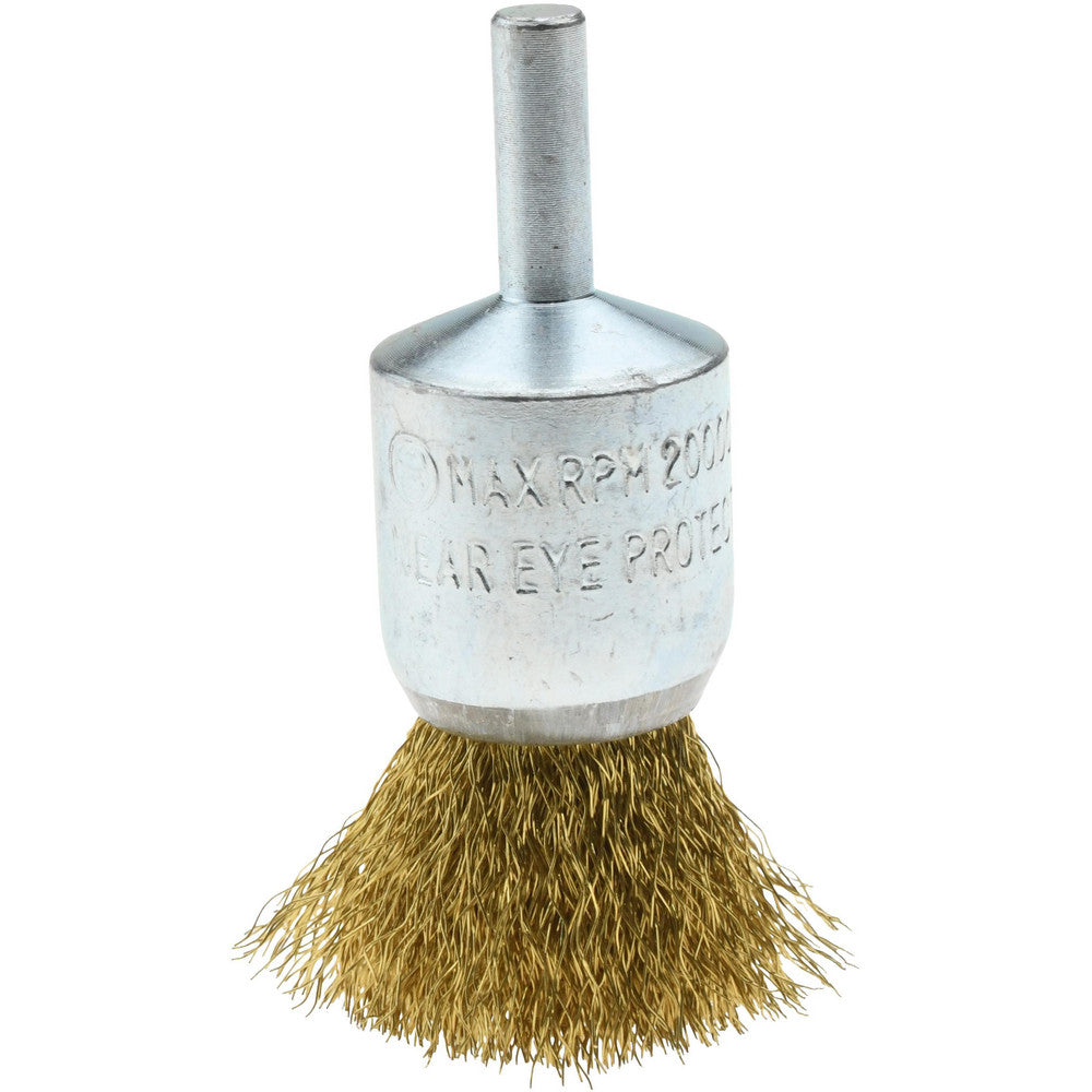 Value Collection 0402506320 End Brushes 1" Dia, Brass