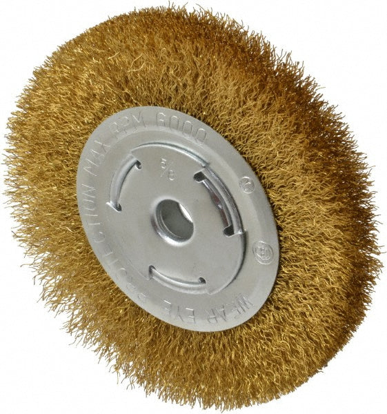 Value Collection 0315010330 Wheel Brush 6" Wheel Dia, Crimped