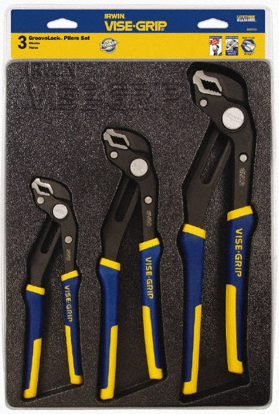 Irwin 2078710 Plier Set 3 Pc, Groove Joint Pliers