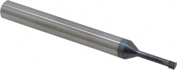 Carmex S0250C490.7ISO Helical Flute Thread Mill Internal, 3 Flute, 1/4" Shank Dia, Solid Carbide