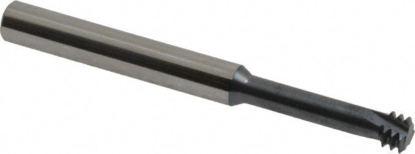 Carmex S0250C941.25ISO Helical Flute Thread Mill Internal, 3 Flute, 1/4" Shank Dia, Solid Carbide