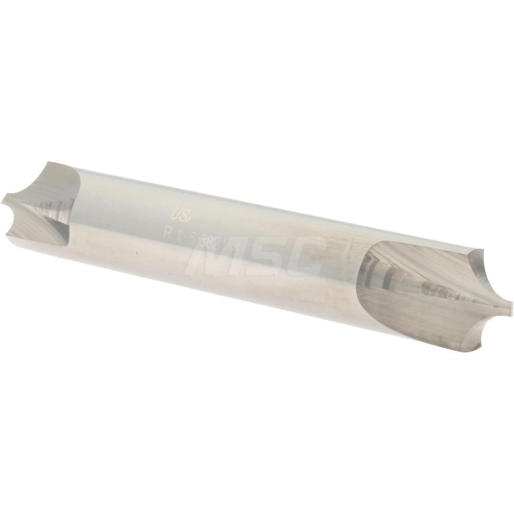 Hertel CFR16312E Corner Rounding End Mill 0.15 mm Radius, 3/8" Dia, 2 Flutes, Solid Carbide