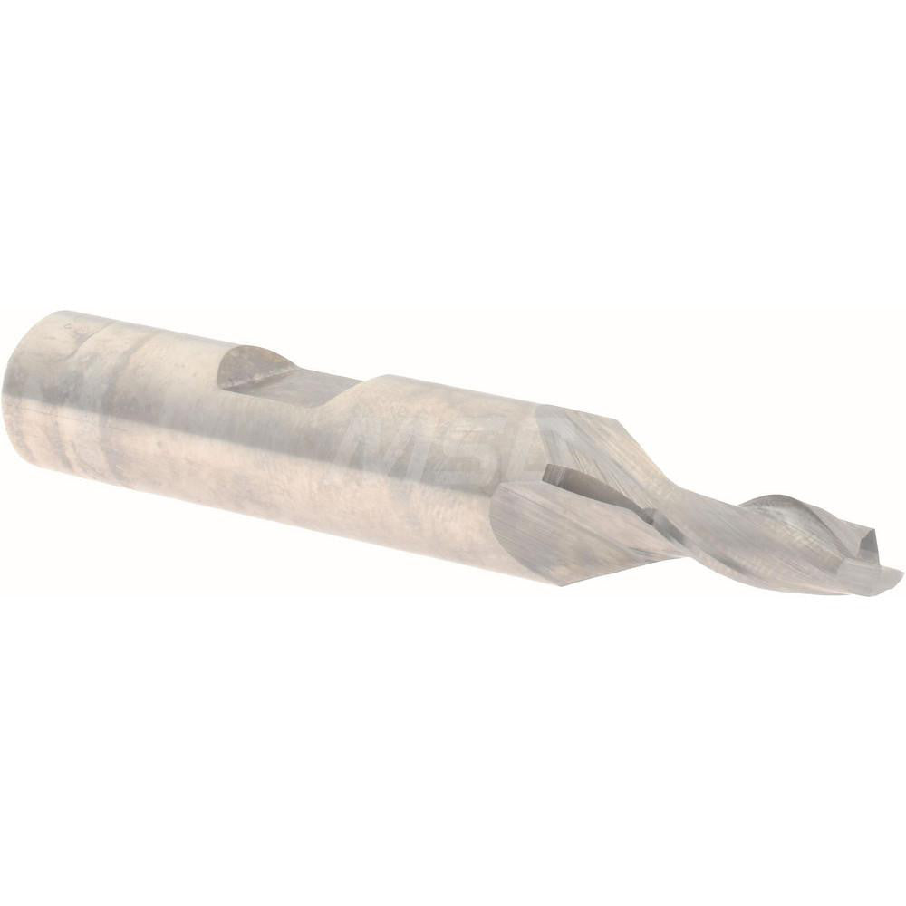 Hertel H74128570 Square End Mill 0.1969'' Dia, 1/2'' LOC, 3/8'' Shank Dia, 2-5/16'' OAL, 2 Flutes, Cobalt