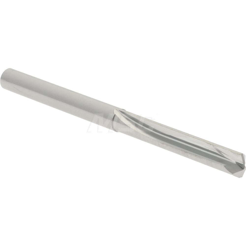 Hertel 74129172 Straight-Flute Drill Bit 5/32" Dia, 140 deg Point, Solid Carbide