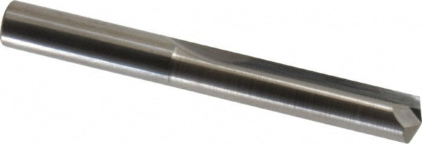 Hertel 74129289 Straight-Flute Drill Bit 21/64" Dia, 140 deg Point, Solid Carbide