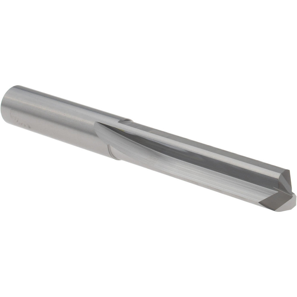 Hertel 74129297 Straight-Flute Drill Bit 11/32" Dia, 140 deg Point, Solid Carbide