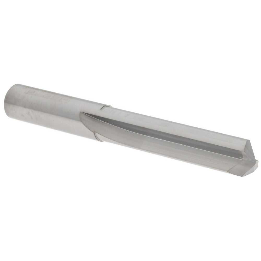 Hertel 74129370 Straight-Flute Drill Bit 15/32" Dia, 140 ° Point, Carbide