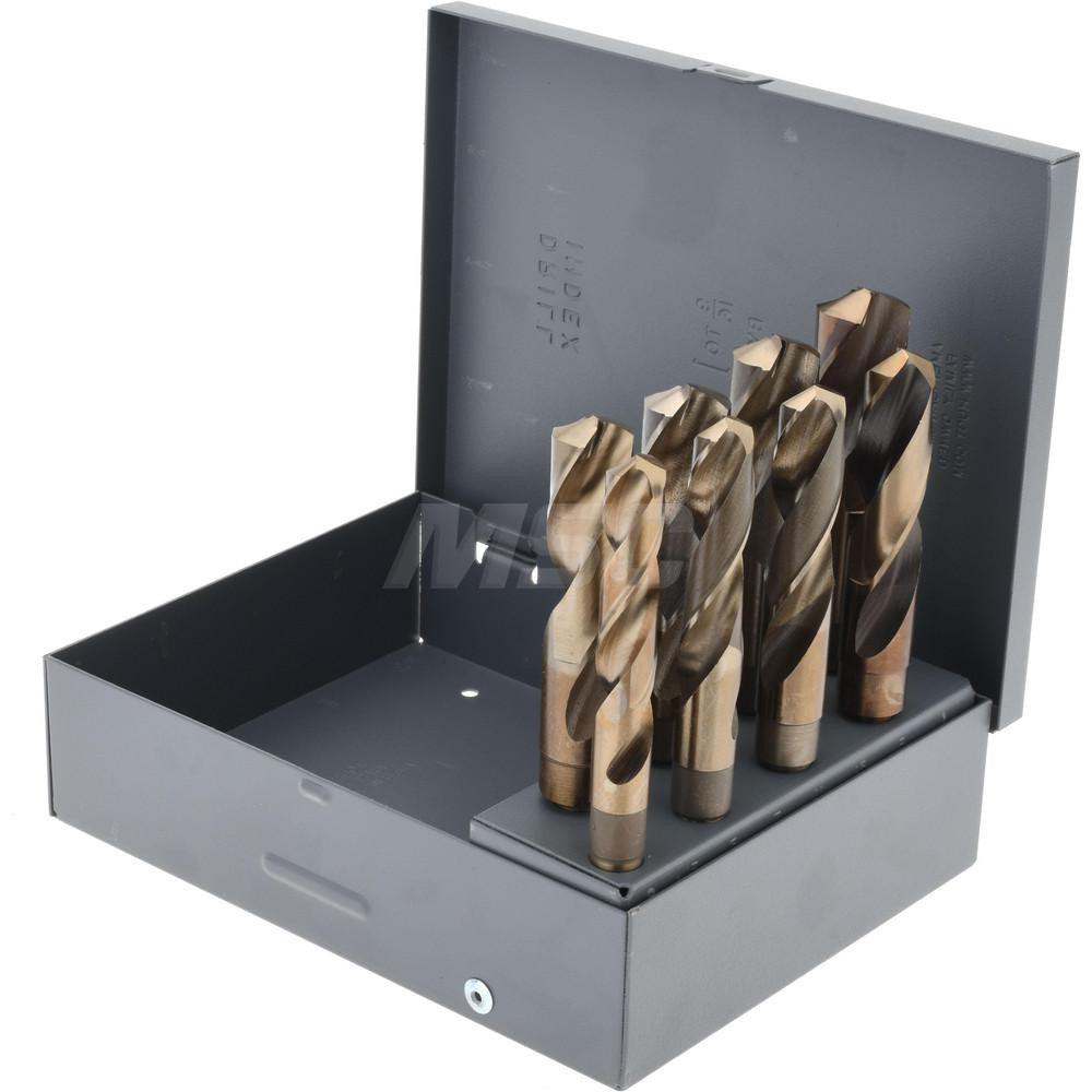 Hertel 303CA Drill Bit Set Reduced Shank Drill Bits, 1" Drill Bit Size, 118 °, Cobalt