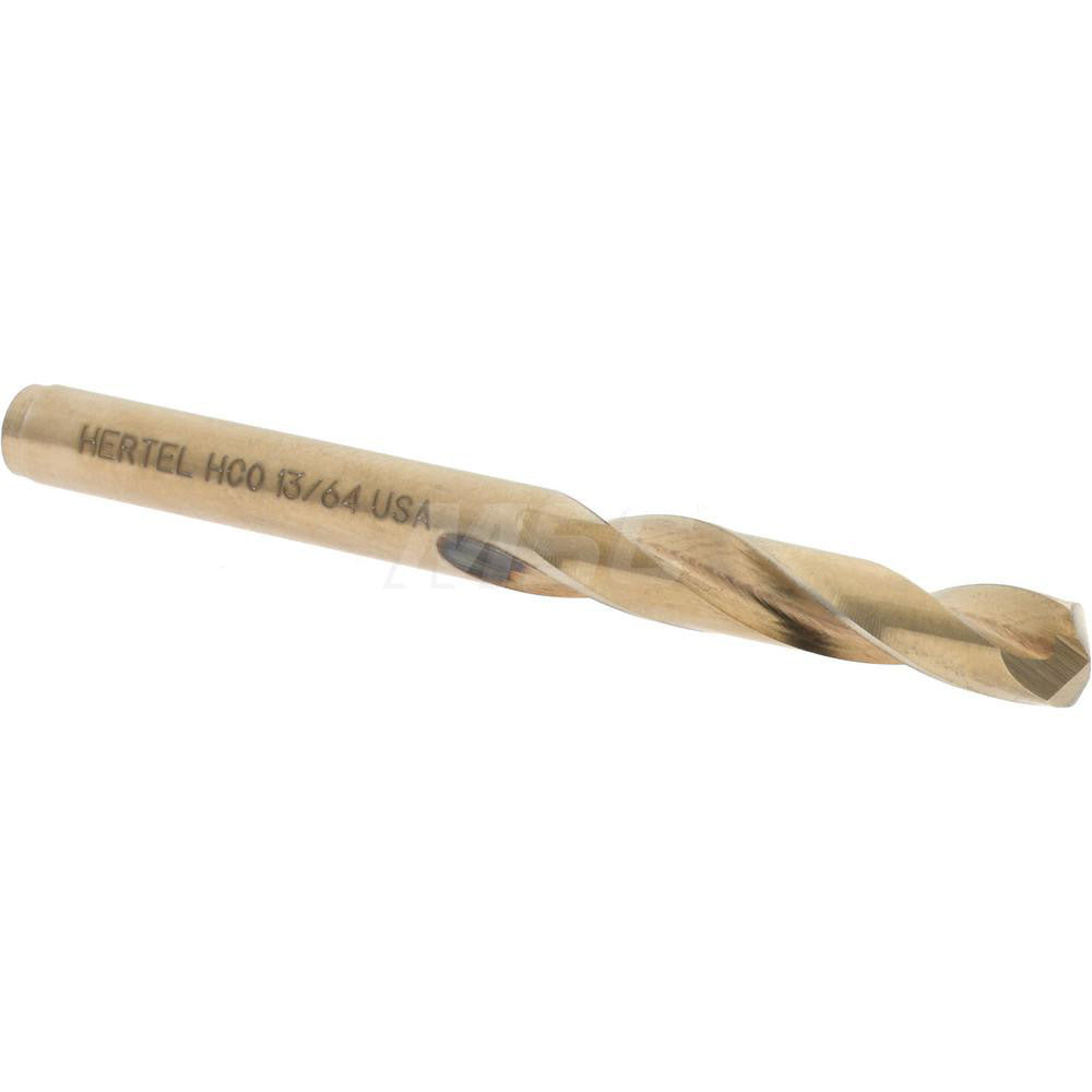 Hertel 74130246 Screw Machine Length Drill Bit 13/64" (0.2031) Dia, 135 deg, Cobalt