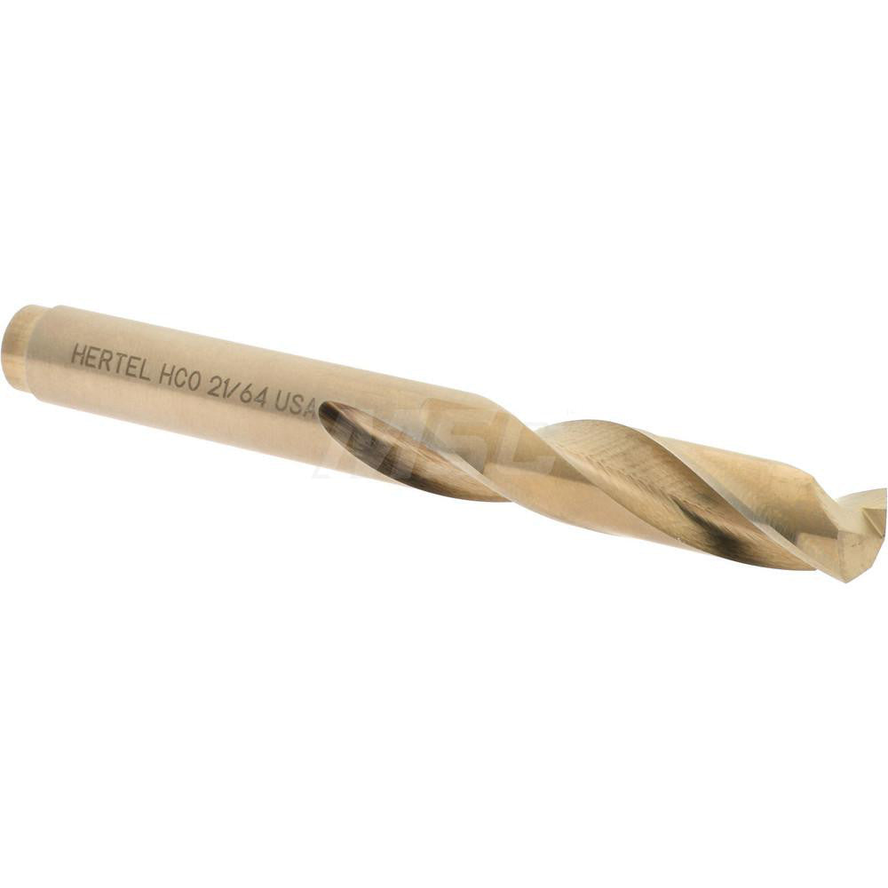 Hertel 74130329 Screw Machine Length Drill Bit 21/64" (0.3281) Dia, 135 deg, Cobalt
