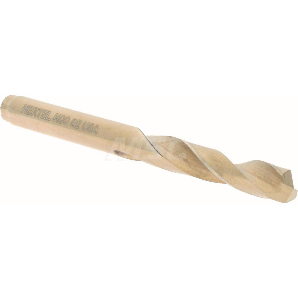 Hertel 74130535 Screw Machine Length Drill Bit #2 (0.2210) Dia, 135 deg, Cobalt