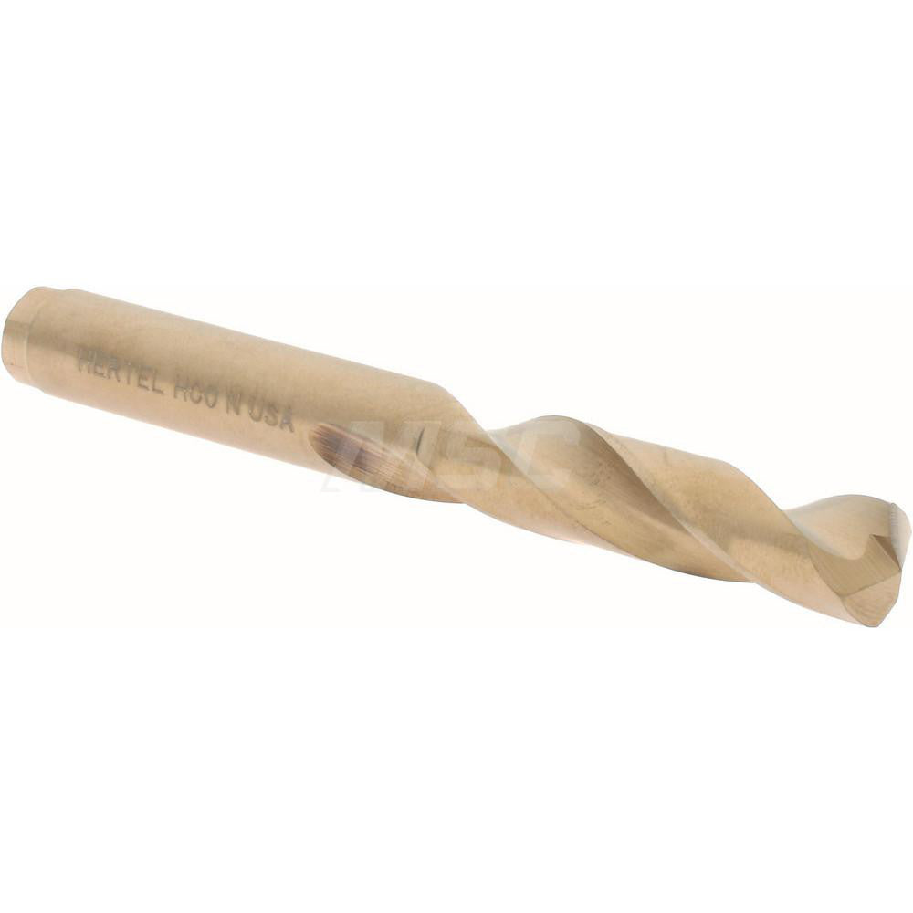 Hertel 74131251 Screw Machine Length Drill Bit Letter N, (0.3020) Dia, 135 deg, Cobalt