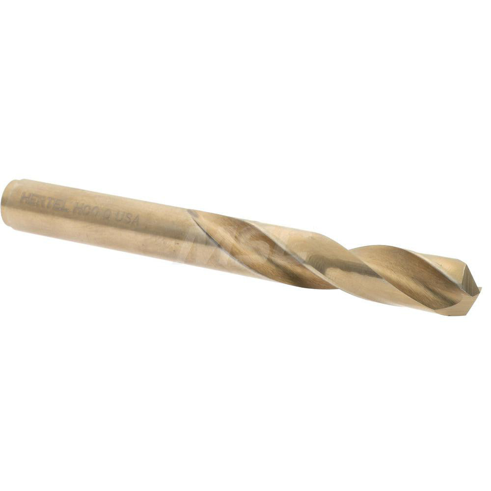 Hertel 74131285 Screw Machine Length Drill Bit Letter Q, (0.3320) Dia, 135 deg, Cobalt