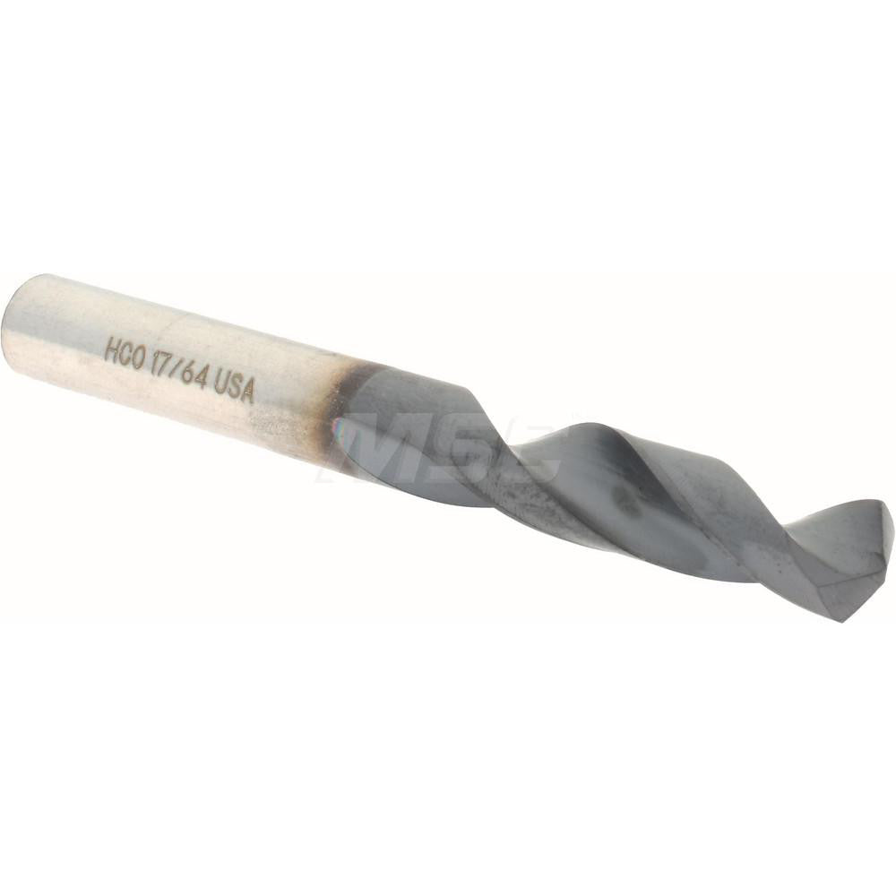 Hertel 74131509 Screw Machine Length Drill Bit 17/64" (0.2656) Dia, 135 deg, Cobalt