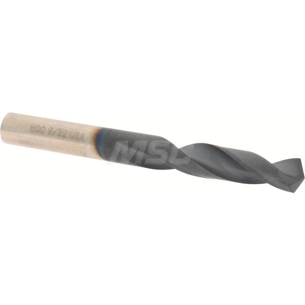Hertel 74131517 Screw Machine Length Drill Bit 9/32" (0.2812) Dia, 135 deg, Cobalt