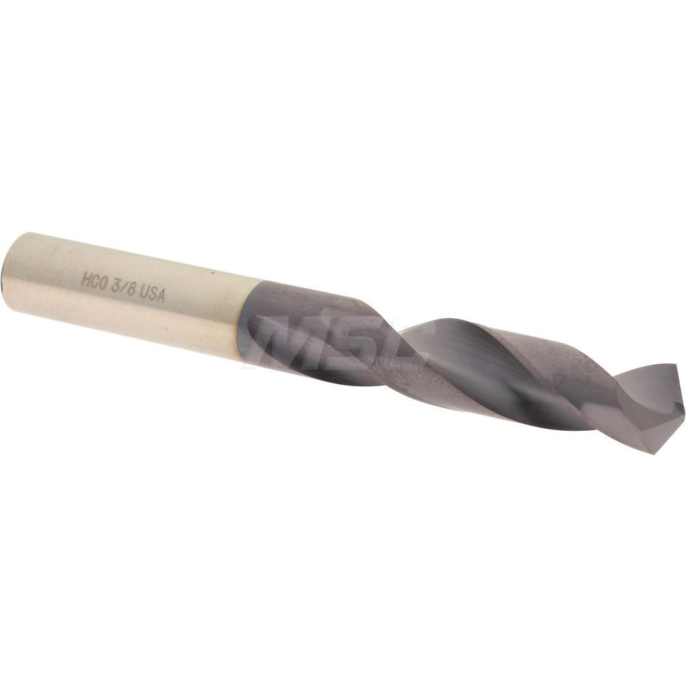 Hertel 74131574 Screw Machine Length Drill Bit 3/8" (0.3750) Dia, 135 deg, Cobalt