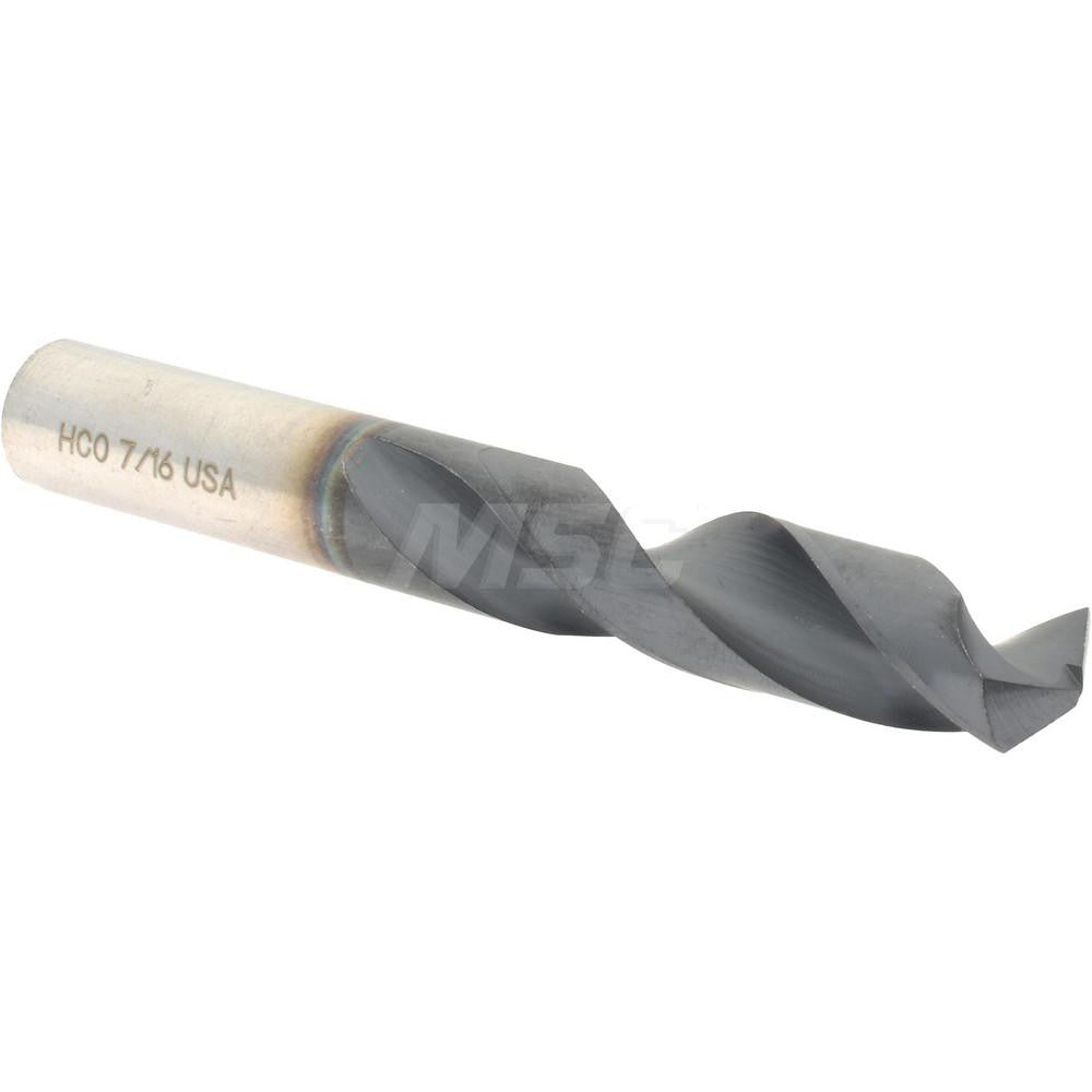Hertel 74131616 Screw Machine Length Drill Bit 7/16" (0.4375) Dia, 135 deg, Cobalt