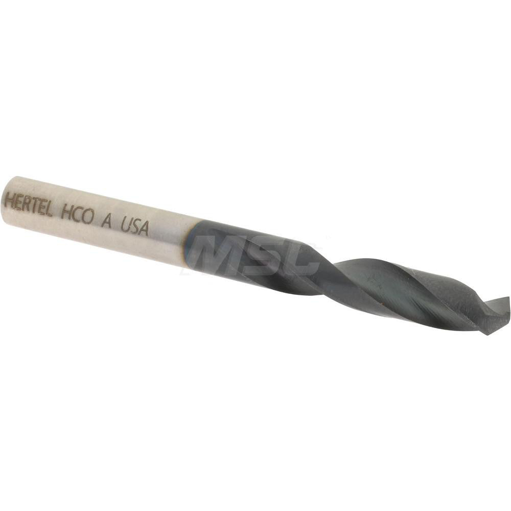 Hertel 74131756 Screw Machine Length Drill Bit Letter A, (0.2340) Dia, 135 deg, Cobalt