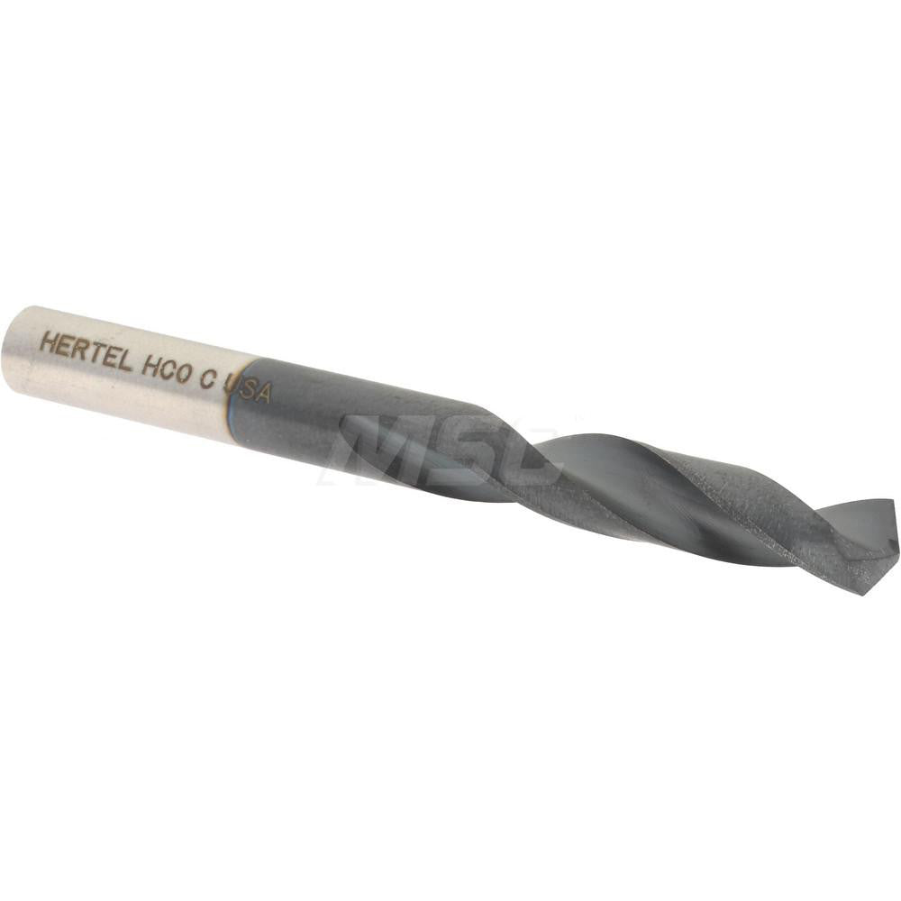 Hertel 74131772 Screw Machine Length Drill Bit Letter C, (0.2420) Dia, 135 deg, Cobalt
