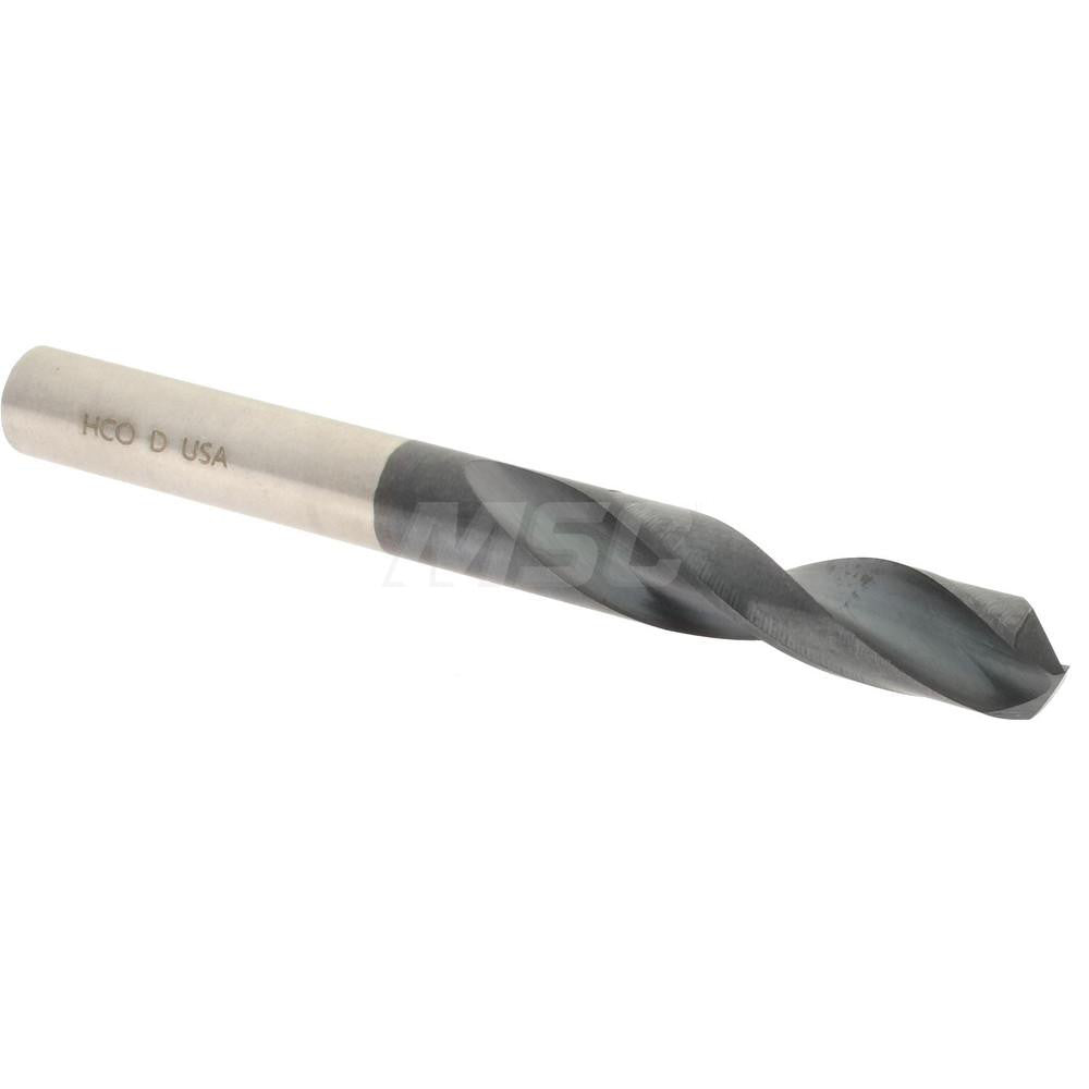 Hertel 74131780 Screw Machine Length Drill Bit Letter D, (0.2460) Dia, 135 deg, Cobalt
