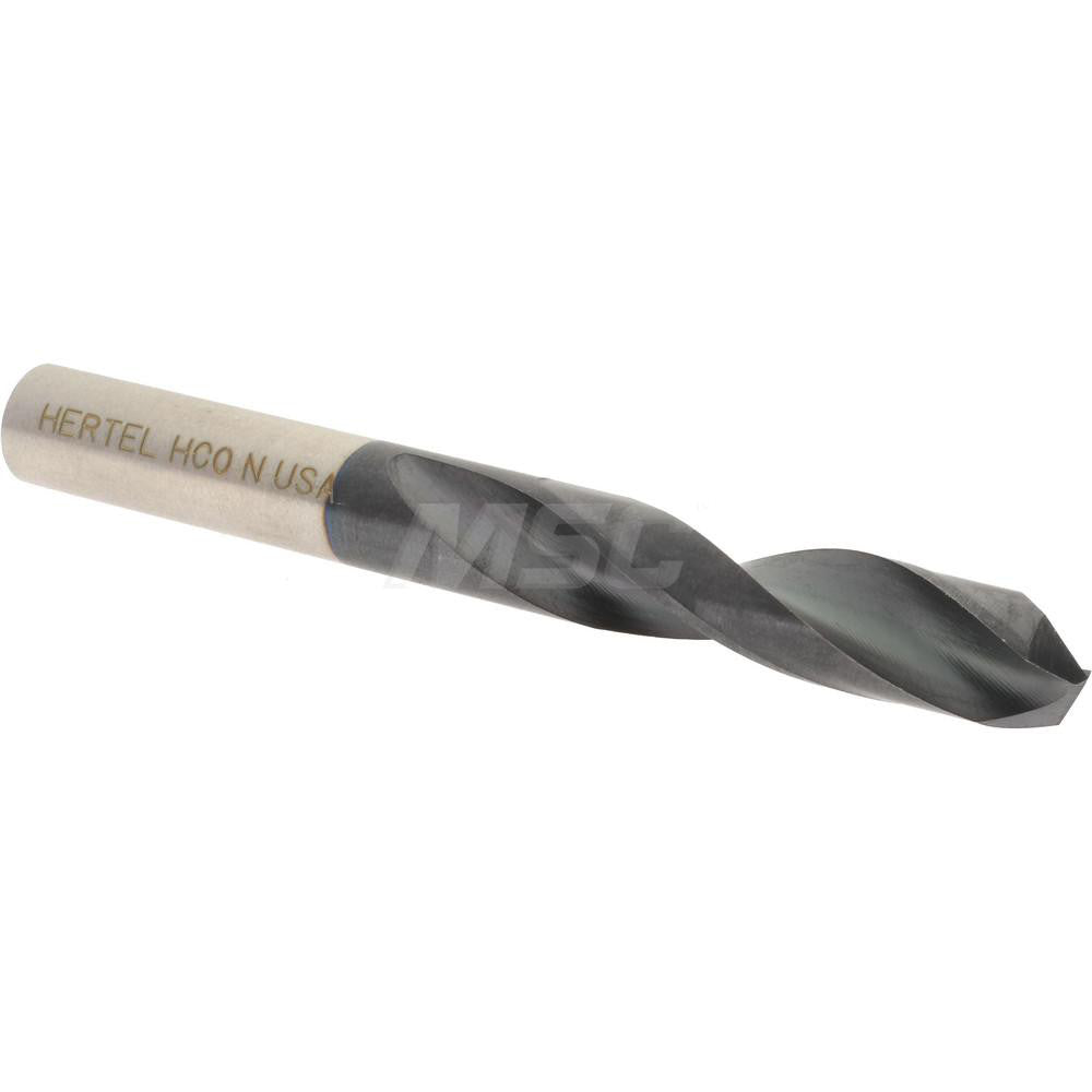 Hertel 74131871 Screw Machine Length Drill Bit Letter N, (0.3020) Dia, 135 deg, Cobalt