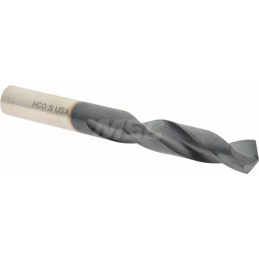 Hertel 74131921 Screw Machine Length Drill Bit Letter S, (0.3480) Dia, 135 deg, Cobalt