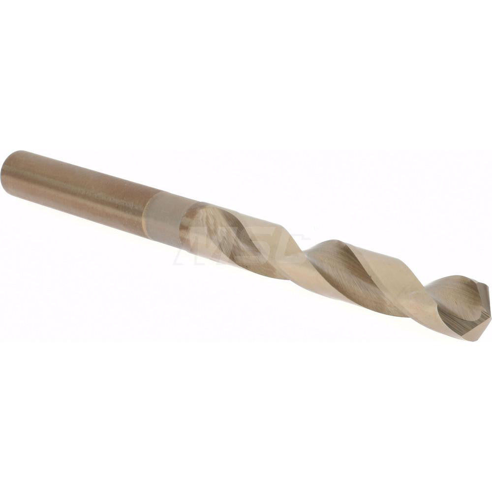 Hertel 74147422 Reduced Shank Drill Bit 33/64'' Dia, 1/2'' Shank Dia, 118 °, Cobalt