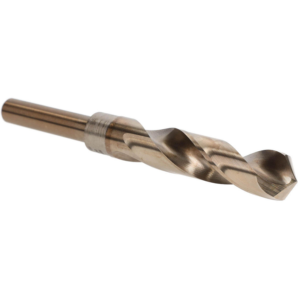 Hertel 74147596 Reduced Shank Drill Bit 49/64'' Dia, 1/2'' Shank Dia, 118 °, Cobalt