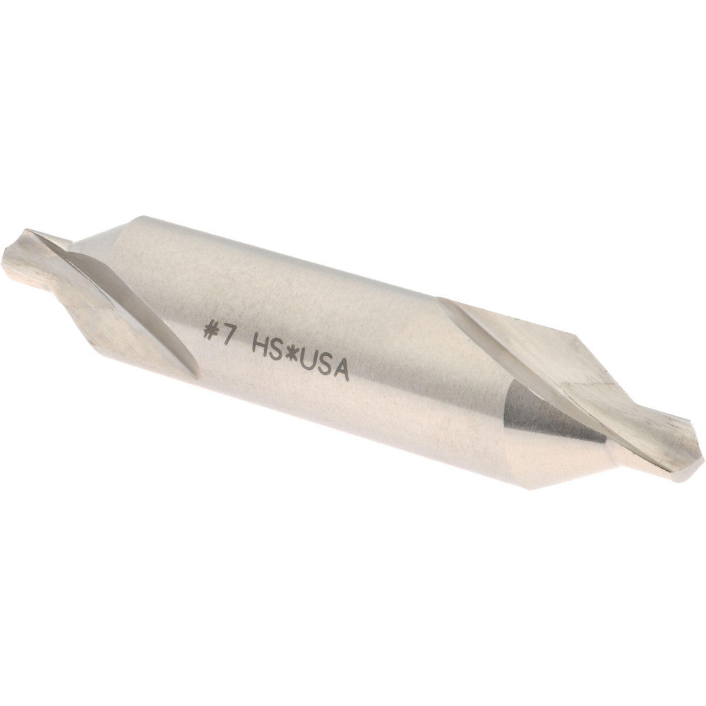 Hertel 585U 7 Combo Drill & Countersink #7, 5/8" Body Dia, High Speed Steel