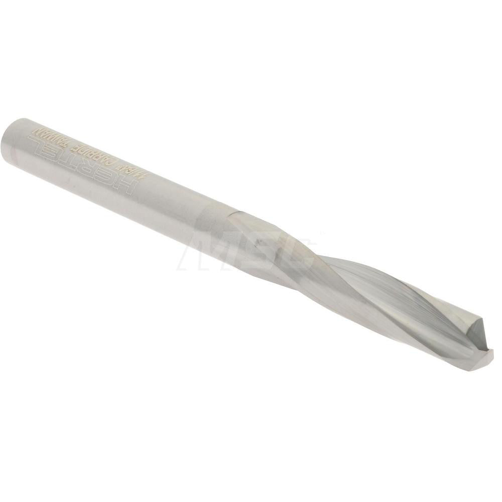 Hertel 74148834 Screw Machine Length Drill Bit 0.1719" Dia, 135 °, Solid Carbide