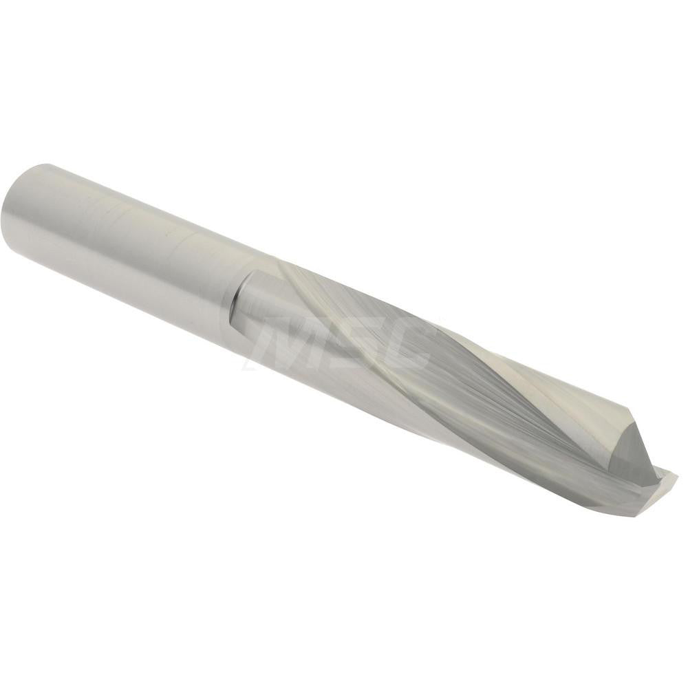 Hertel 74149014 Screw Machine Length Drill Bit 0.3906" Dia, 135 °, Solid Carbide